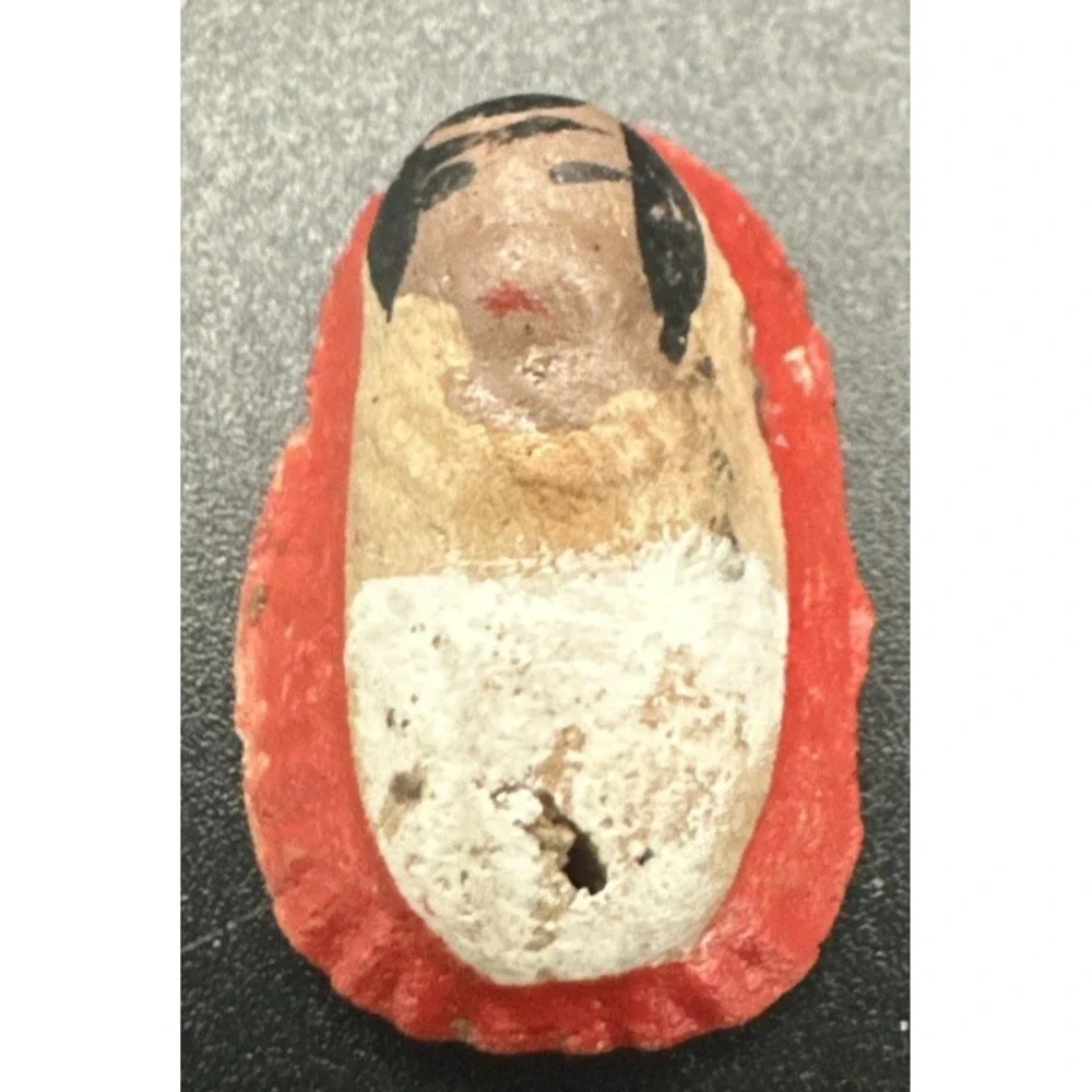 South American Mexican Folk Art Nativity Set Clay Pottery Handmade 11 pc 2